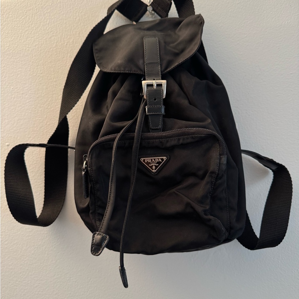 SALE‼️Vintage Prada Black Mini Backpack